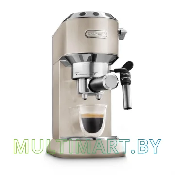Рожковая помповая кофеварка DeLonghi Dedica Metallics EC785.BG картинка 3